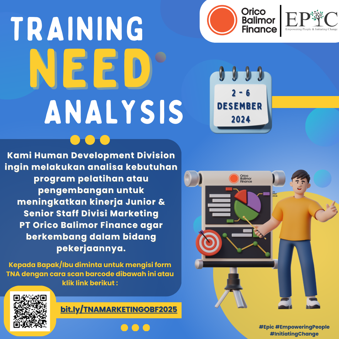 Training Need Analyst (Marketing)